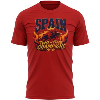 Mens Spanish Champions T Shirt Bull Football Design Mens Spanish Champions T Shirt Bull Football Design Men's Graphic T-shirts Purple Print House