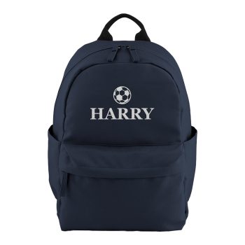 Boys Personalised Football Premium Mini Backpack Embroidered Name Boys Personalised Football Premium Mini Backpack Embroidered Name Backpacks Purple Print House