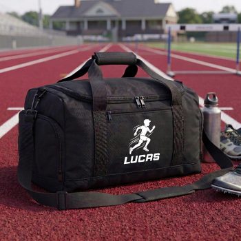 Personalised Sports Mini Holdall For Boys Running Athletics Clubs Name Baby Bibs Purple Print House