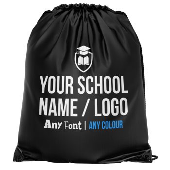 Personalised Back To School Drawstring Bag For Kids PE Kit Sports Bag Custom Logo Personalised Back To School Drawstring Bag For Kids PE Kit Sports Bag Custom Logo Drawstring Bags Purple Print House